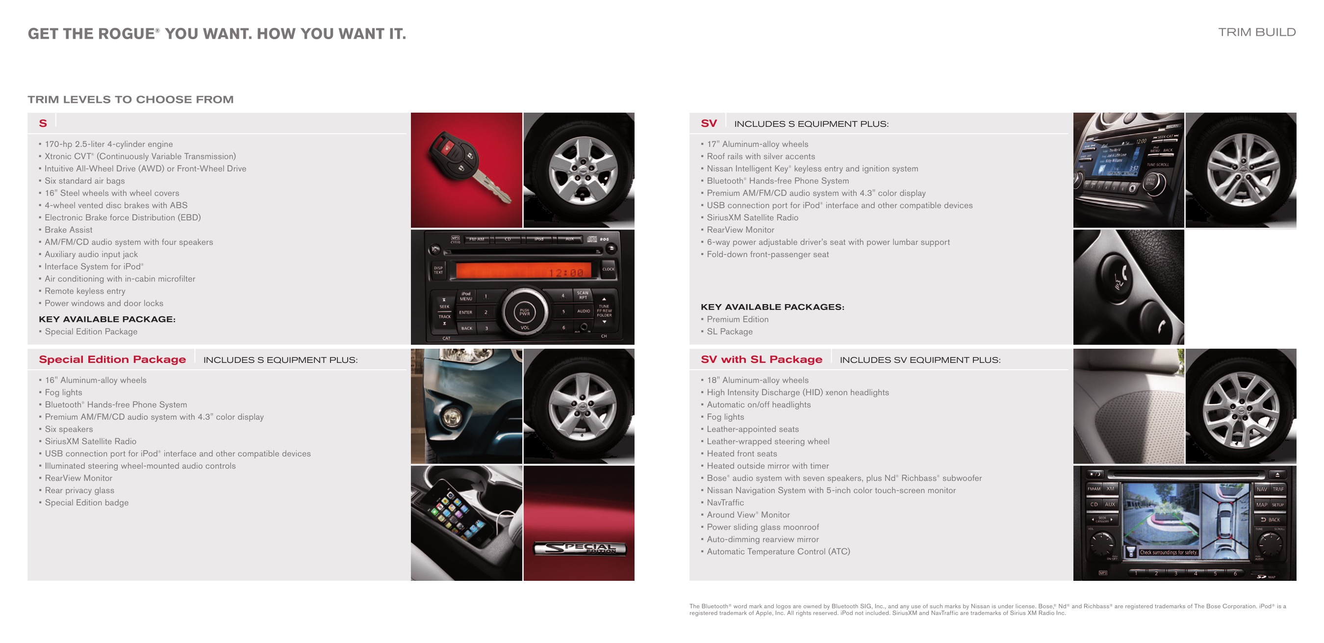 2013 Nissan Rogue Brochure Page 18